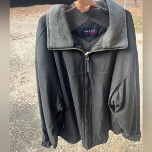 Black Windbreaker Jacket for Men